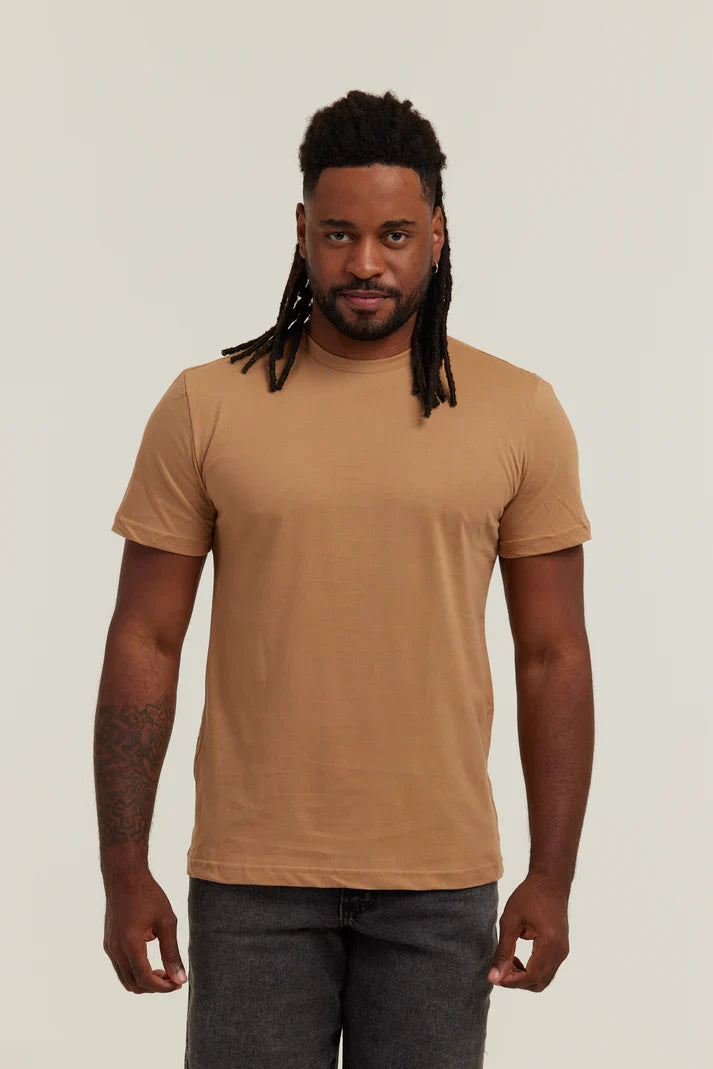 Camiseta Premium Caramelo Lisa
