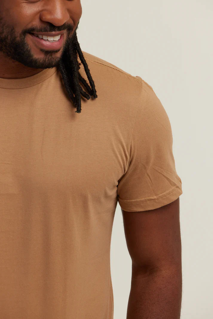 Camiseta Premium Caramelo Lisa